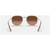 Ray Ban Hexagonal 51 Sunglasses Copper/Pink Gradient Brown
