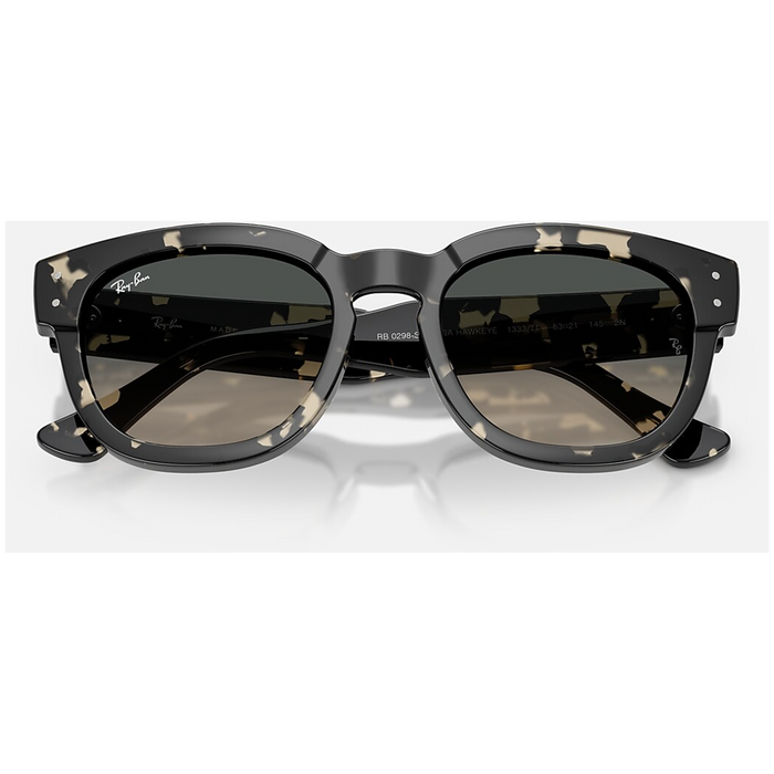Ray Ban Mega Hawkeye 53 Sunglasses Grey Havana/Grey Gradient