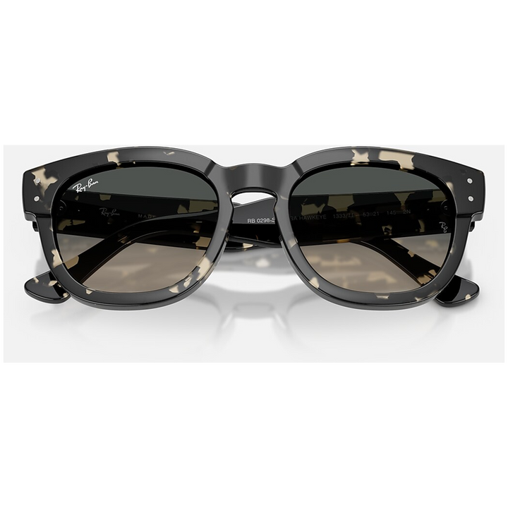 Ray Ban Mega Hawkeye 53 Sunglasses Grey Havana/Grey Gradient