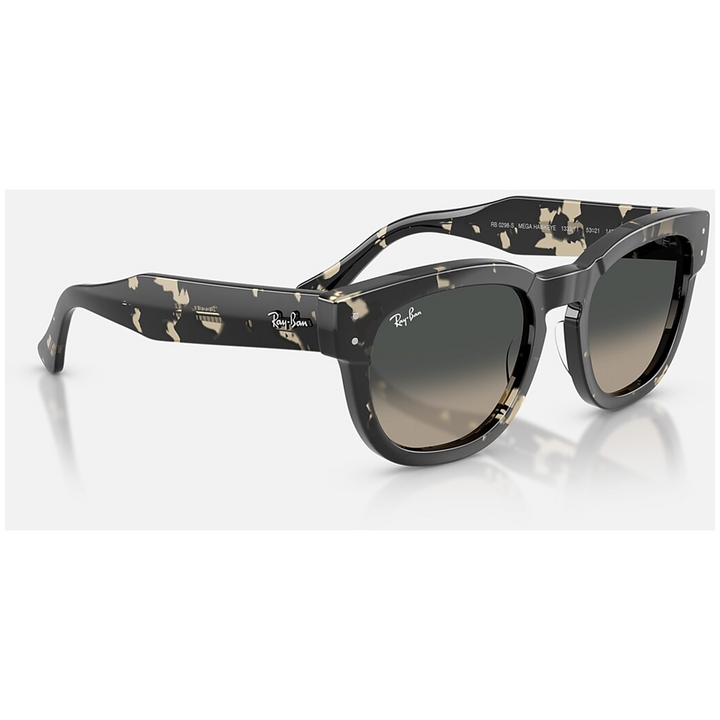 Ray Ban Mega Hawkeye 53 Sunglasses Grey Havana/Grey Gradient