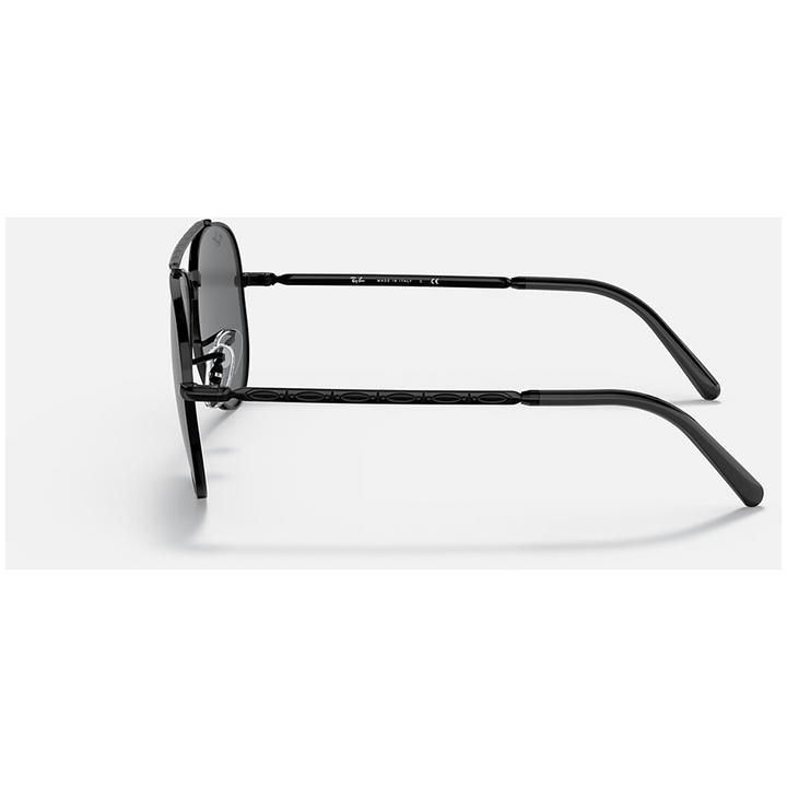 Ray Ban New Aviator 58 Sunglasses Black/Dark Grey