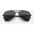 Ray Ban New Aviator 58 Sunglasses Black/Dark Grey