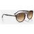 Ray Ban RB2215 59 Sunglasses Havana Yellow Turtle/Clear Gradient Brown
