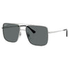 Silver/Dark Grey Polarized