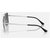 Ray Ban Ari Bio-Based Sunglasses Silver/Dark Grey Polarized