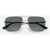 Ray Ban Ari Bio-Based Sunglasses Silver/Dark Grey Polarized