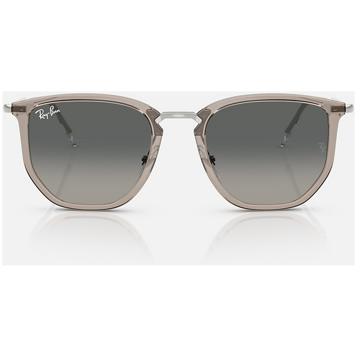 Ray Ban RB4451 Sunglasses Transparent Grey/Grey Gradient