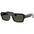 Ray Ban Lukas Sunglasses Black/Green