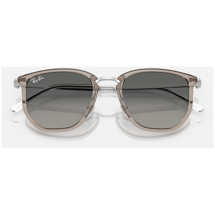Ray Ban RB4451 Sunglasses Transparent Grey/Grey Gradient