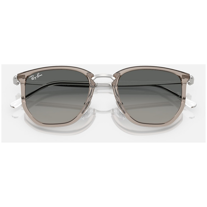 Ray Ban RB4451 Sunglasses Transparent Grey/Grey Gradient