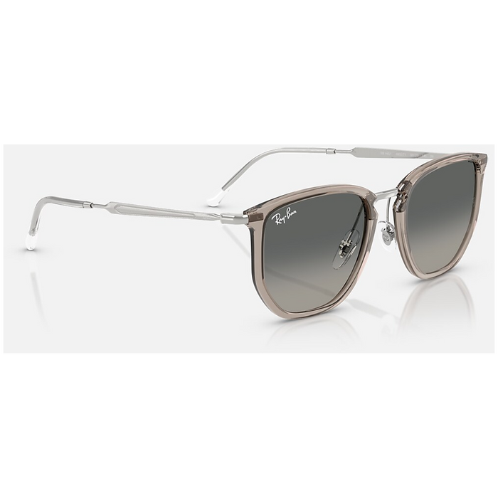 Ray Ban RB4451 Sunglasses Transparent Grey/Grey Gradient