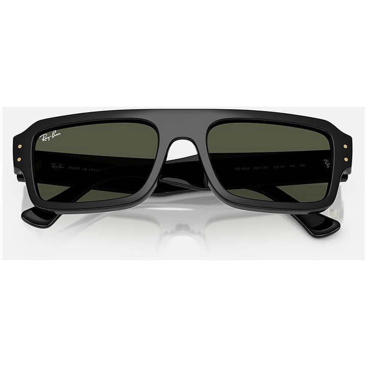 Ray Ban Lukas Sunglasses Black/Green