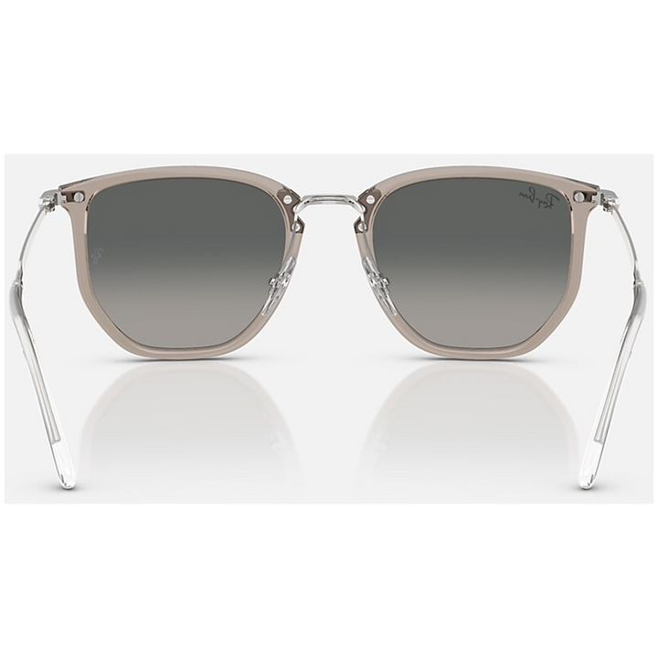 Ray Ban RB4451 Sunglasses Transparent Grey/Grey Gradient