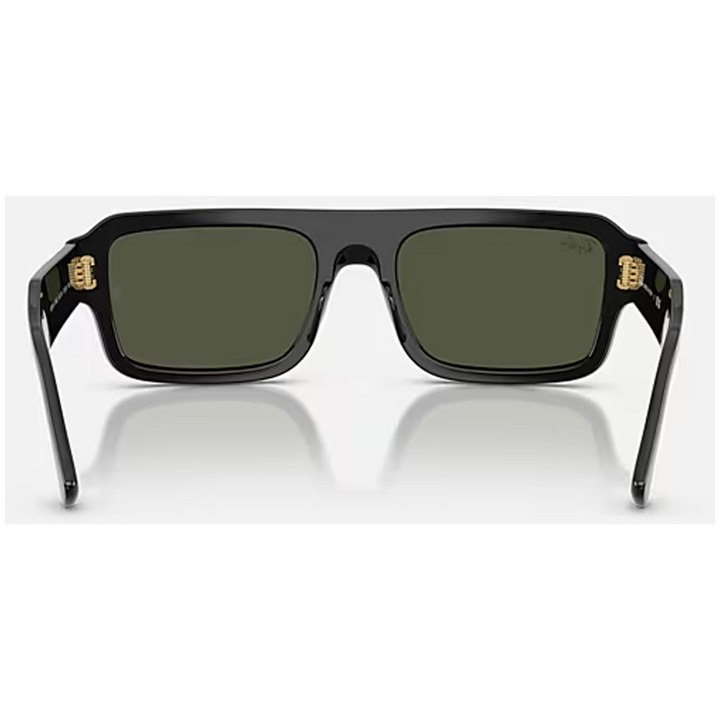 Ray Ban Lukas Sunglasses Black/Green