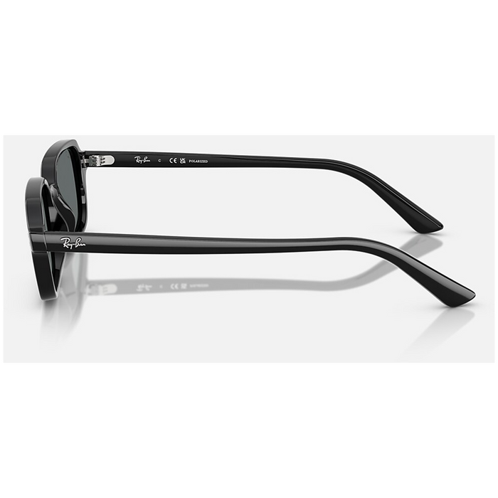 Ray Ban Zuri Bio-Based 52 Sunglasses Black/Dark Grey Polarized