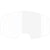 IXS Trigger Goggles White/Mirrored Silver + Clear