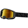 Black/Mirrored Gold + Clear