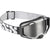 IXS Trigger Goggles White/Mirrored Silver + Clear