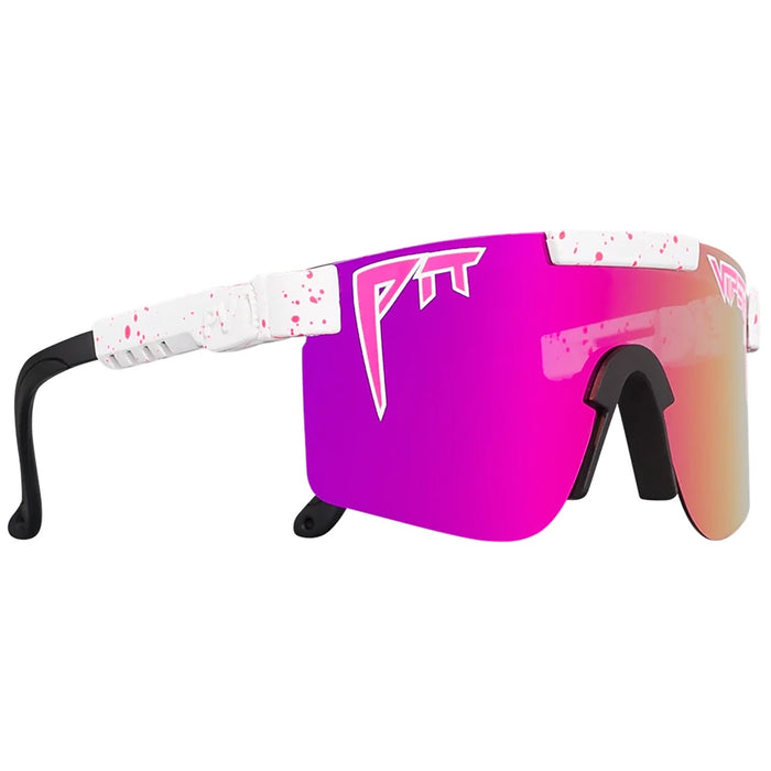 Pit Viper The Original Sunglasses LA Brights HDPV Polarized Pink-Purple