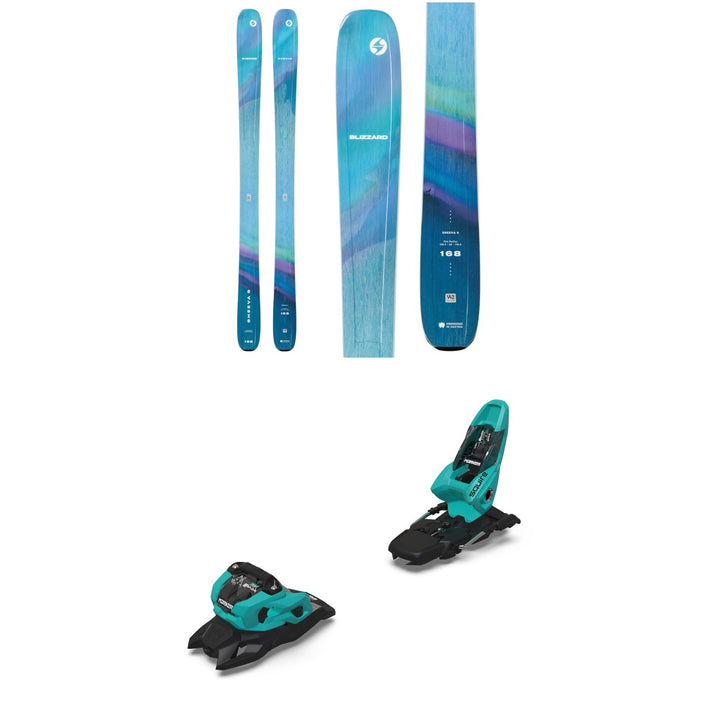 Blizzard Sheeva 9 Skis + Marker Squire 11 Ski Bindings 2026