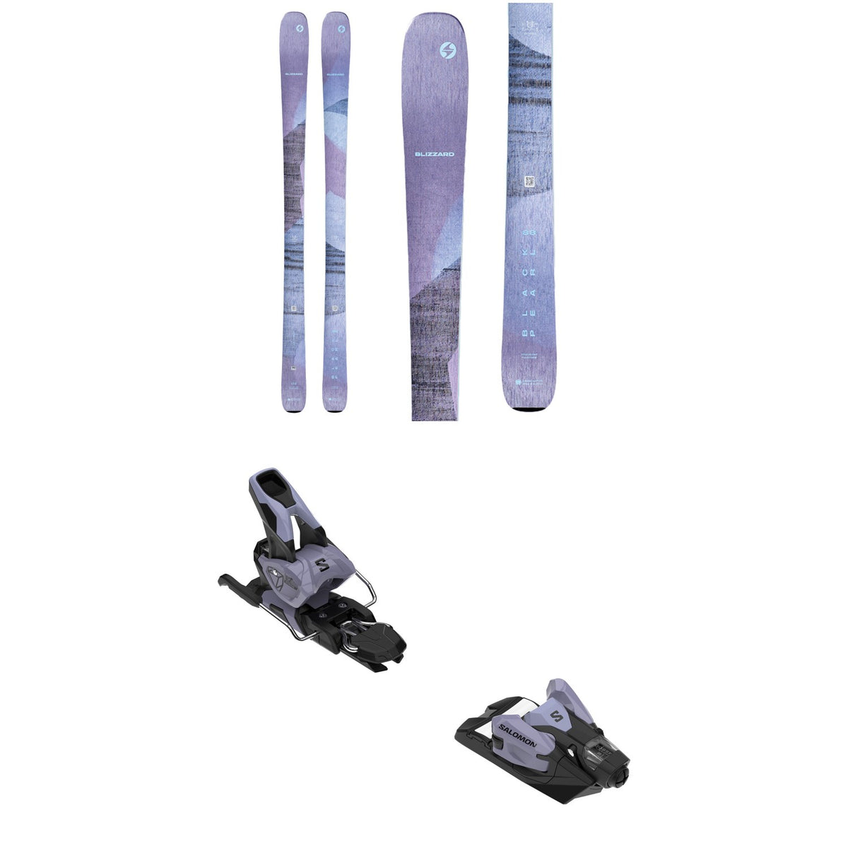 Blizzard Black Pearl 88 Skis - Women's + Salomon Strive 12 GW Ski Bindings 2026
