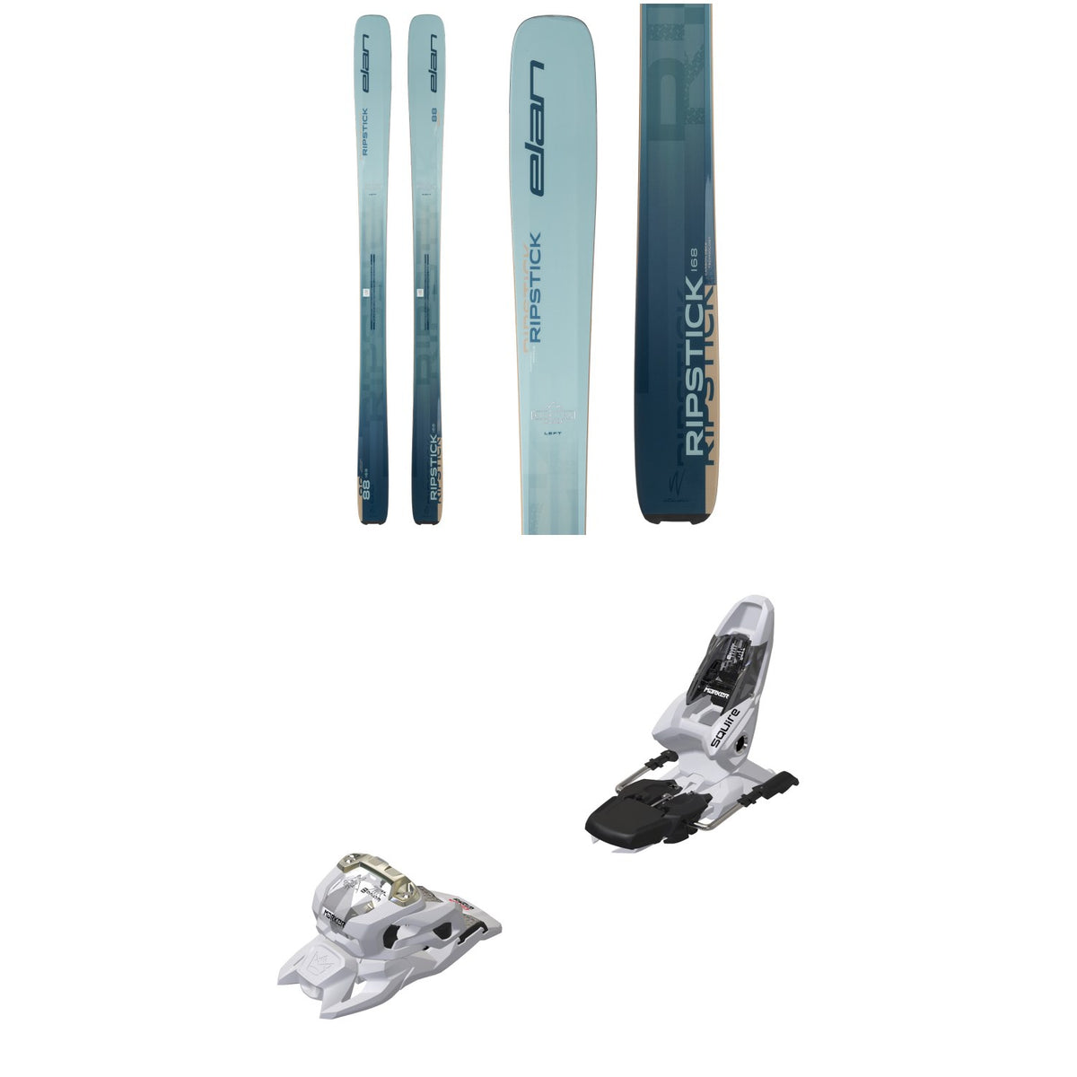 Elan Ripstick 88 Skis - Women's + Marker Squire 11 Ski Bindings 2026