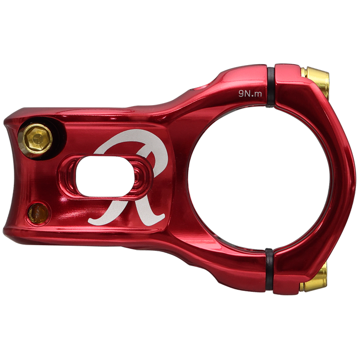 Spank x Rainier SPLIT 35 Stem Red w/Gold Cap