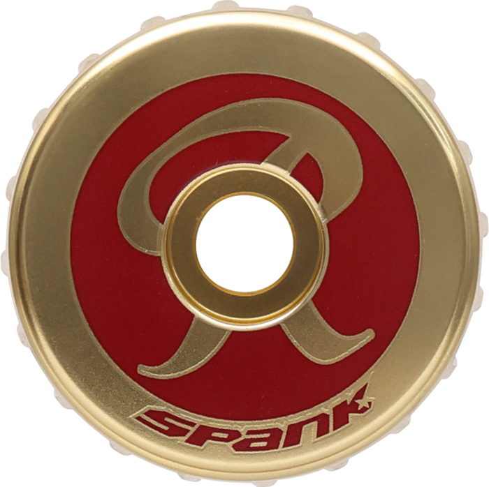 Spank x Rainier Stem Top Cap Gold