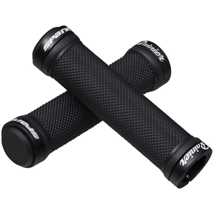 Spank x Rainier SPOON Grips Black