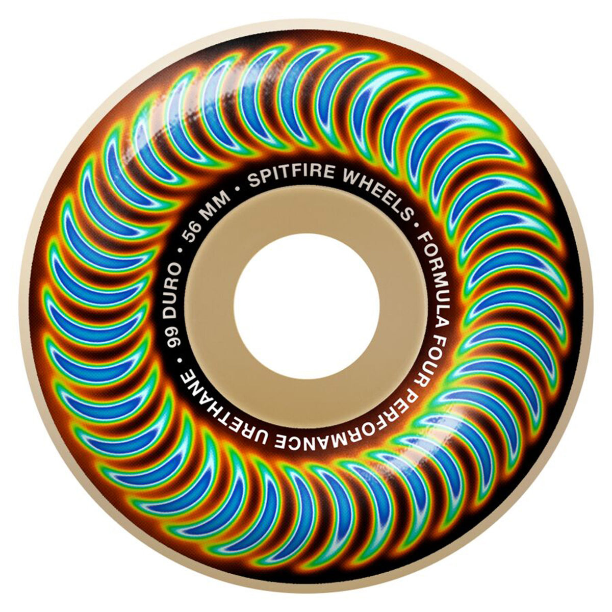Spitfire Formula Four 99d Classic Radioactive Skateboard Wheels