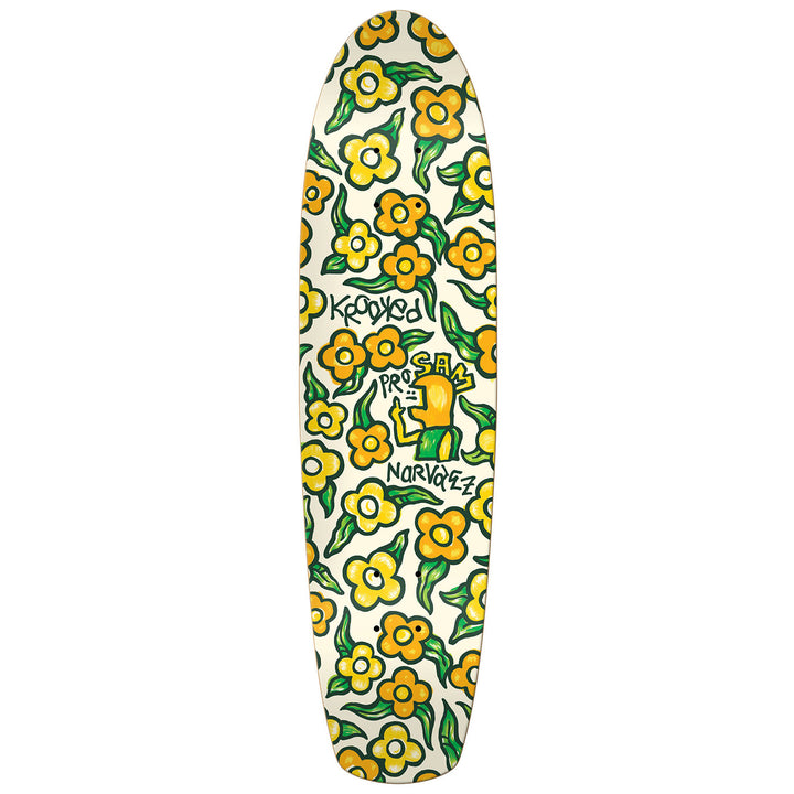 Krooked Sam Flowers Zinger 7.75 Skateboard Deck