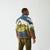 Picture Organic Halfdals Zip Fleece - Men's Cloudy Landsc Sherpa M