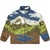 Picture Organic Halfdals Zip Fleece - Men's Cloudy Landsc Sherpa M