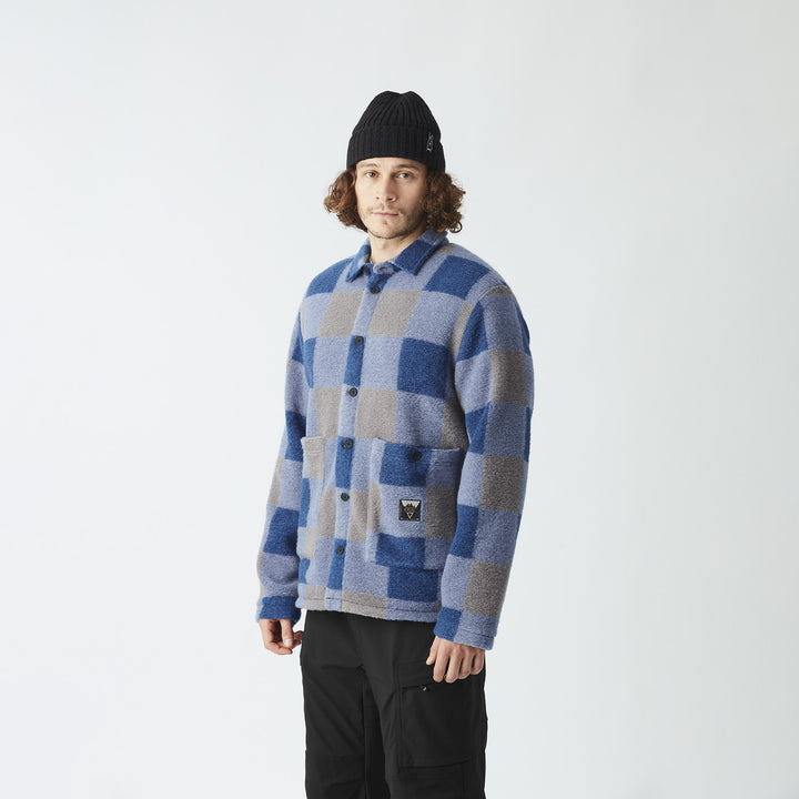 Picture Organic Noliwa Plaid Shirt - Men's Stonewash