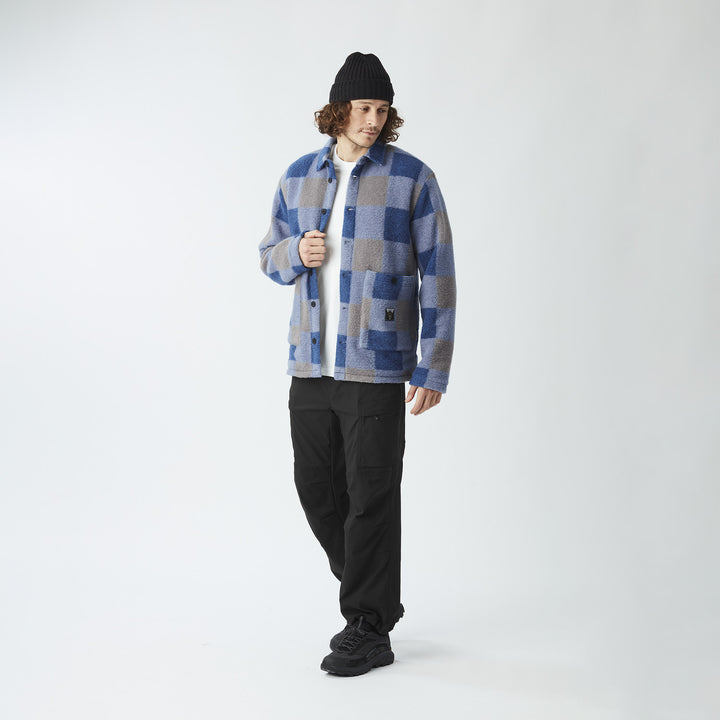 Picture Organic Noliwa Plaid Shirt - Men's Stonewash