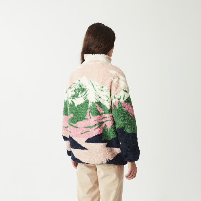 Picture Organic Nyss Zip Fleece - Women's Cloudy Landscape Women