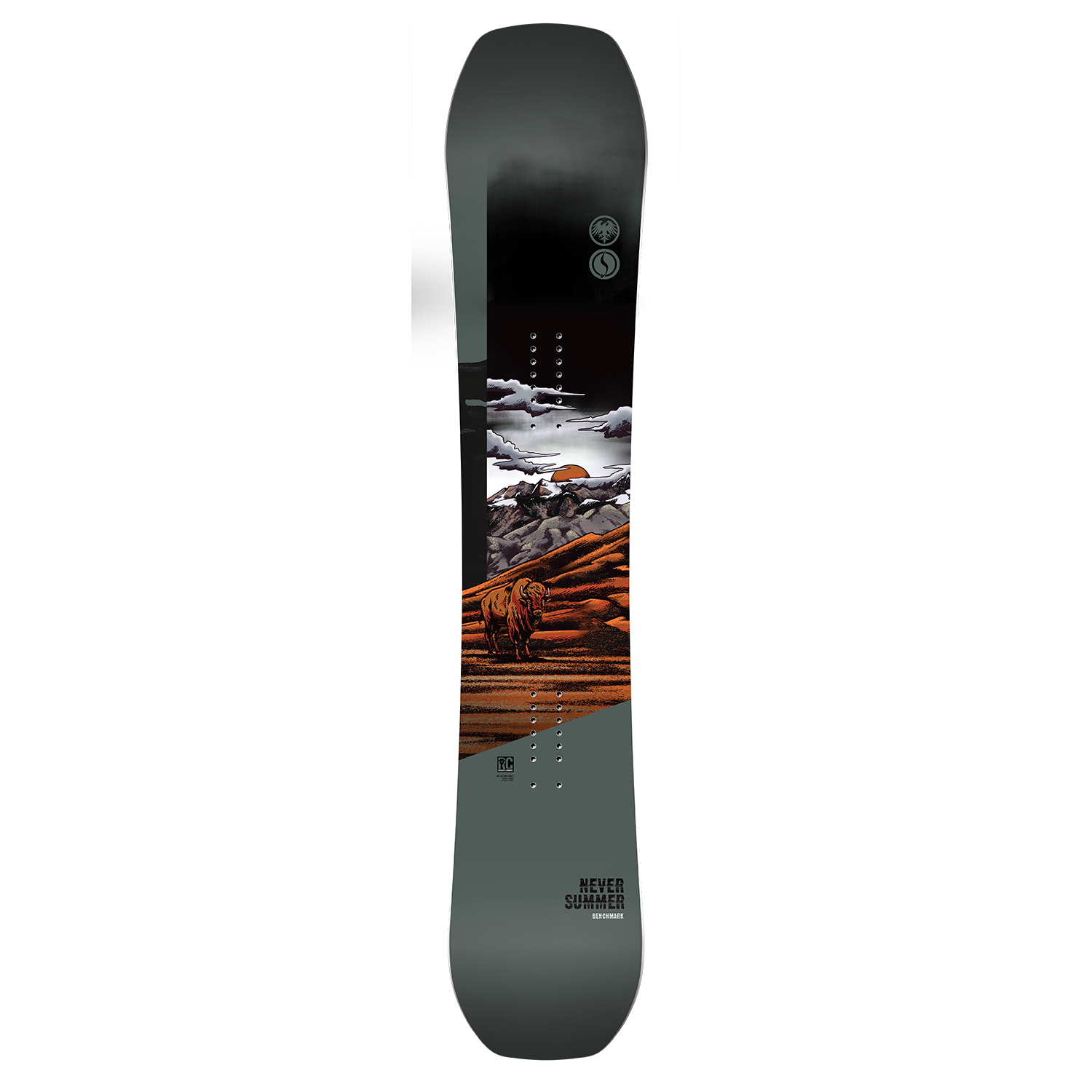 【中古】25-26 NEVER SUMMER BENCH MARK 156 Never Summer Benchmark Snowboard 2026 – evo