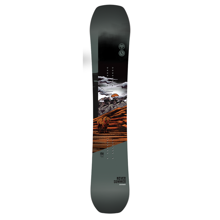 Never Summer Benchmark Snowboard 2026