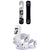 Never Summer Breezy Rider Snowboard + Union Legacy Snowboard Bindings - Women's 2026