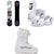 Never Summer Breezy Rider Snowboard + Union Legacy Snowboard Bindings + Vans Encore Pro Snowboard Boots - Women's 2026
