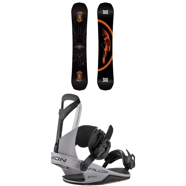 Never Summer Easy Rider Snowboard + Union Falcor Snowboard Bindings 2026