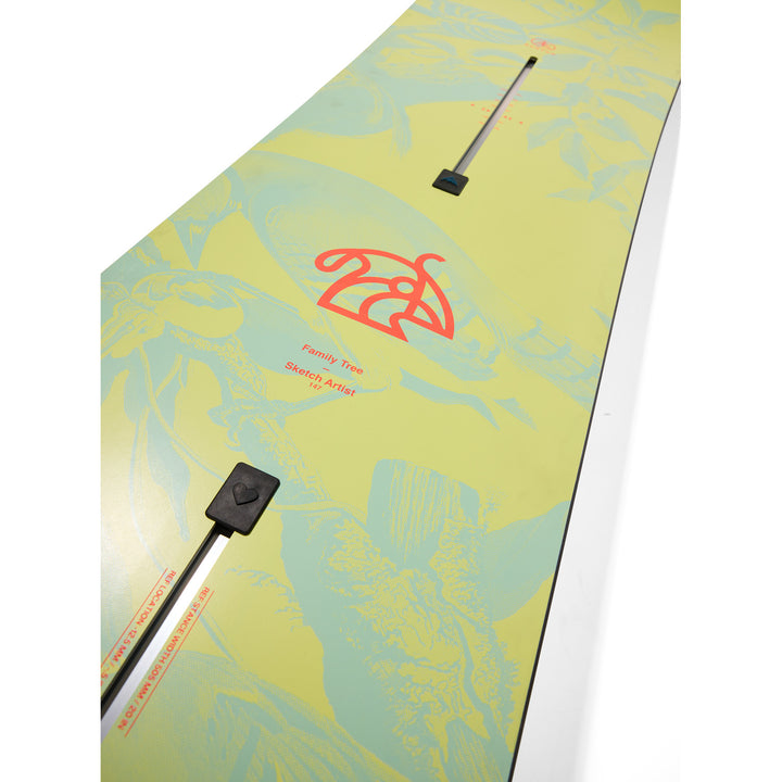 Burton Family Tree Sketch Artist Snowboard 2026