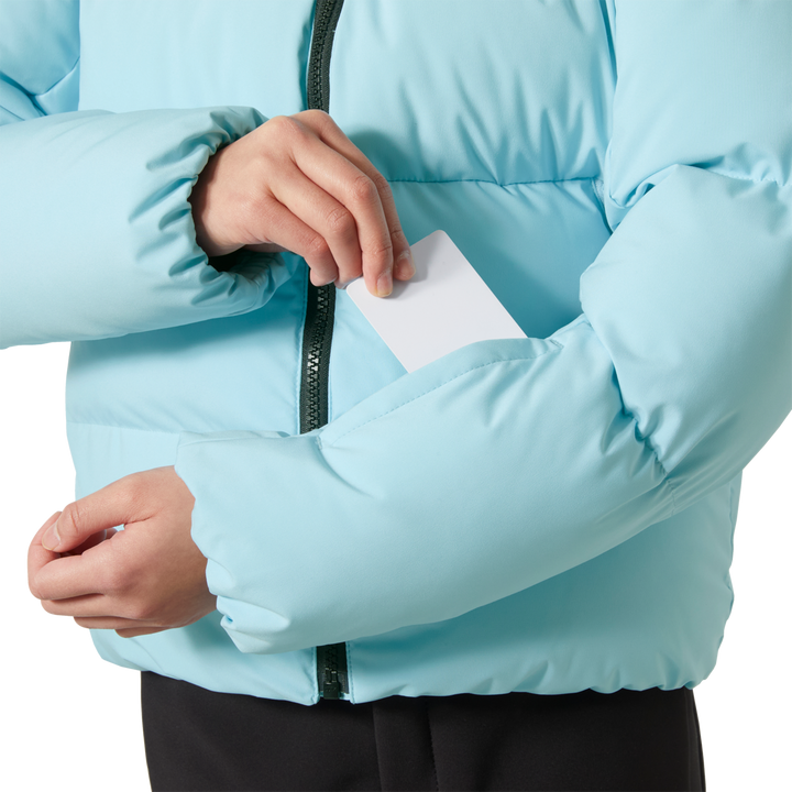Helly Hansen Nora Puffy Jacket - Girls' Light Cyan