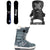 Roxy XOXO C2 Snowboard + Bent Metal Stylist Snowboard Bindings + Vans Hi-Standard Pro Snowboard Boots - Women's 2026