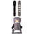 Roxy Smoothie C2 Snowboard + Bent Metal Stylist Snowboard Bindings - Women's 2026