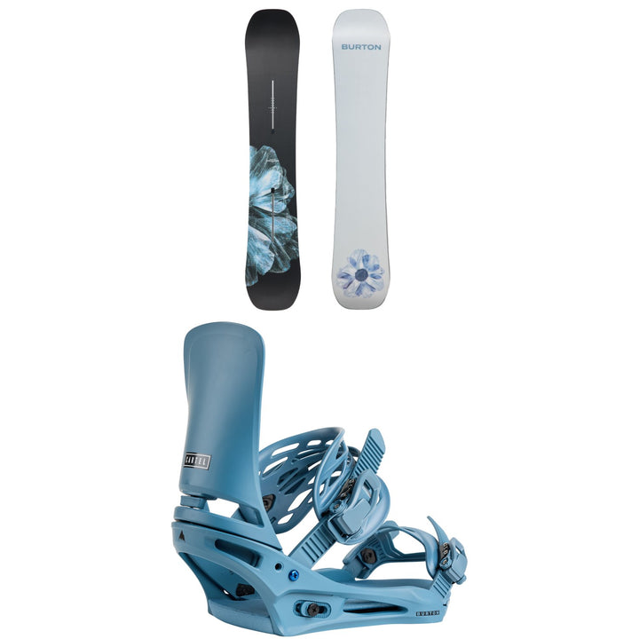 Burton Process Flying V Snowboard + Cartel Snowboard Bindings 2026
