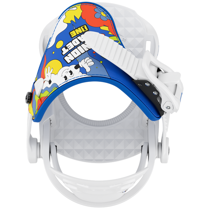 Union Cadet One Snowboard Bindings - Kids' 2026 White