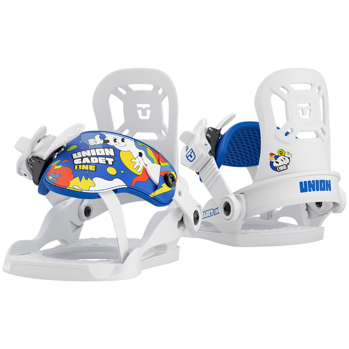 Union Cadet One Snowboard Bindings - Kids' 2026 White