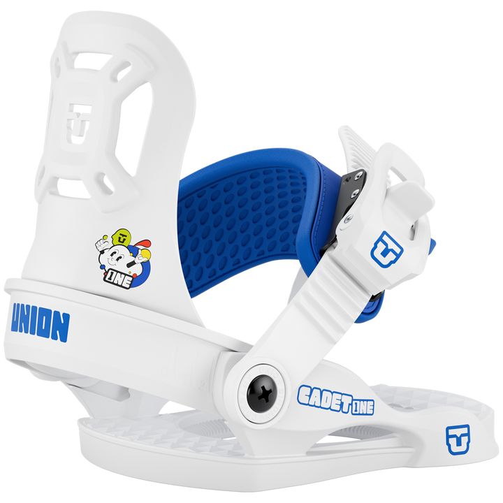 Union Cadet One Snowboard Bindings - Kids' 2026 White