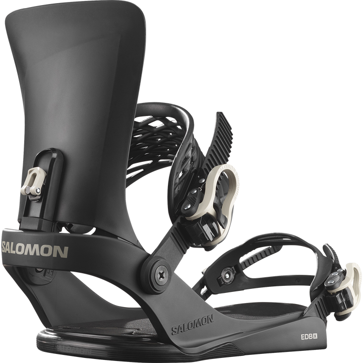 Salomon EDB X Snowboard Bindings 2026 Black/Rainy Day